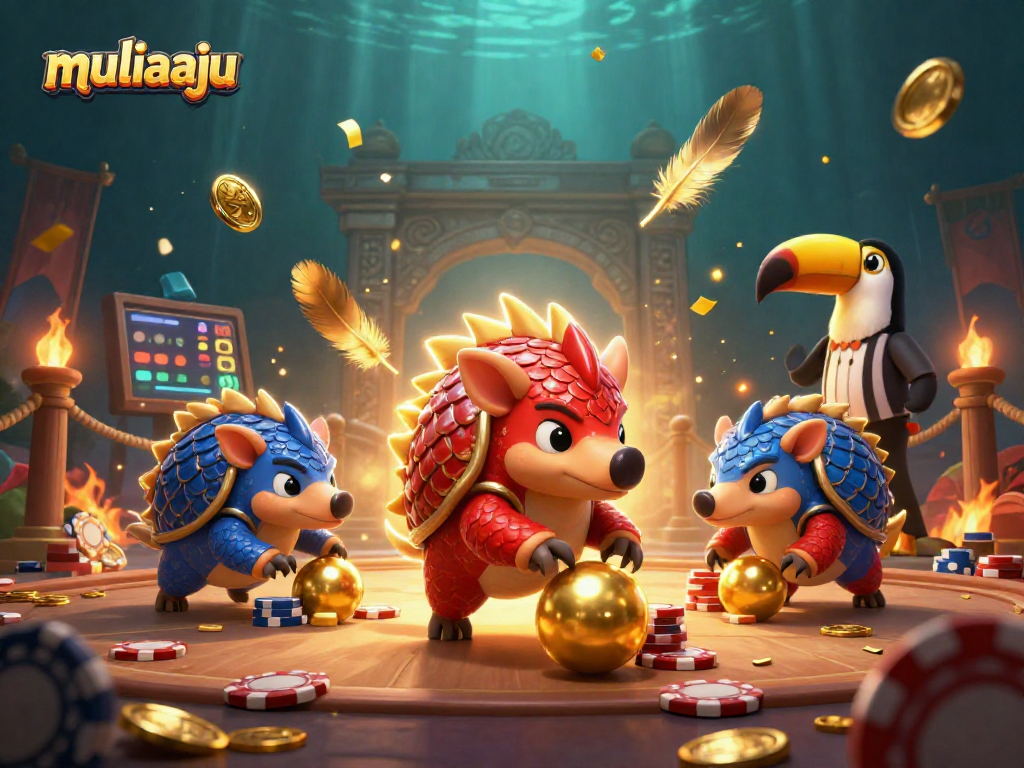Engage in thrilling gameplay at muliaaju with competitive pangolins and dazzling casino elements!