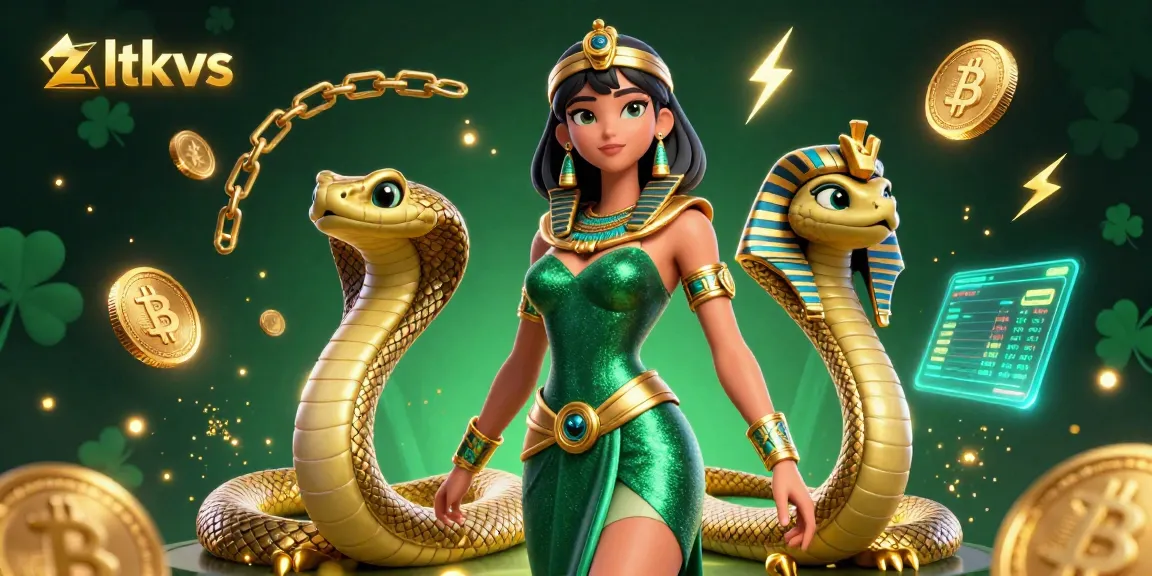 Win jackpots at zltkvs casino featuring vibrant 3D characters and glowing crypto elements.