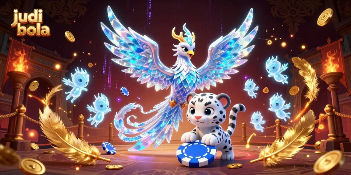 Experience judi bola thrills with 3D characters in an exciting casino scene full of vibrant energy.
