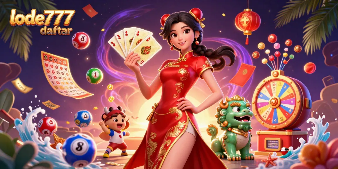 Experience the exhilaration with LODE777 daftar, vibrant casino elements, and captivating visuals.
