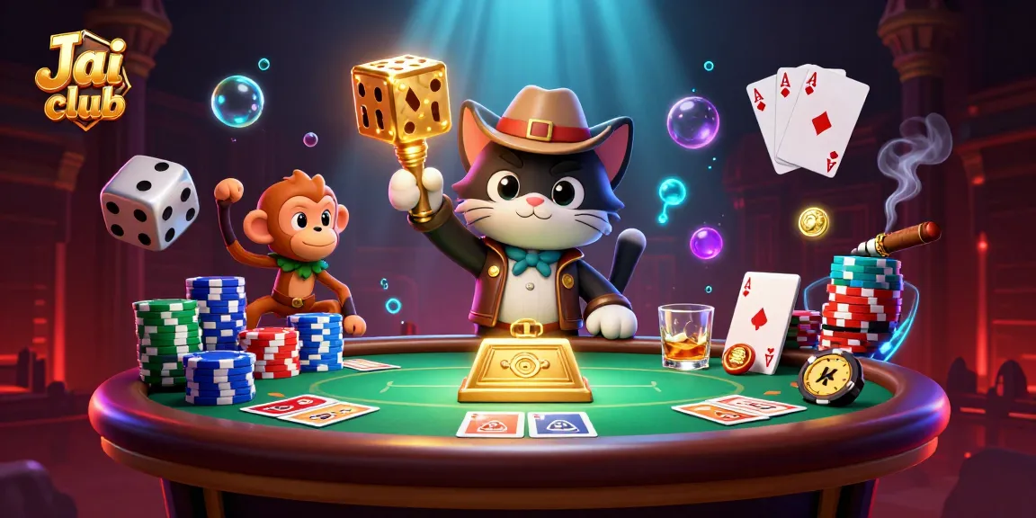Engage with Jai club’s exciting games amidst a vibrant 3D casino adventure.