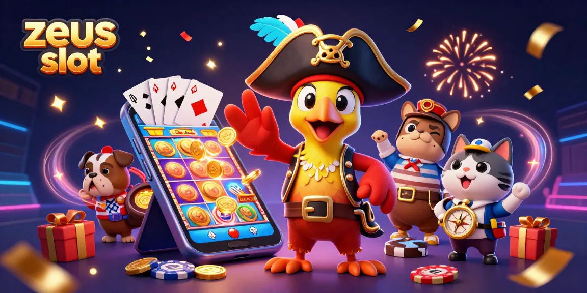 Experience the excitement of zeus slot with vibrant 3D characters and dynamic game elements!