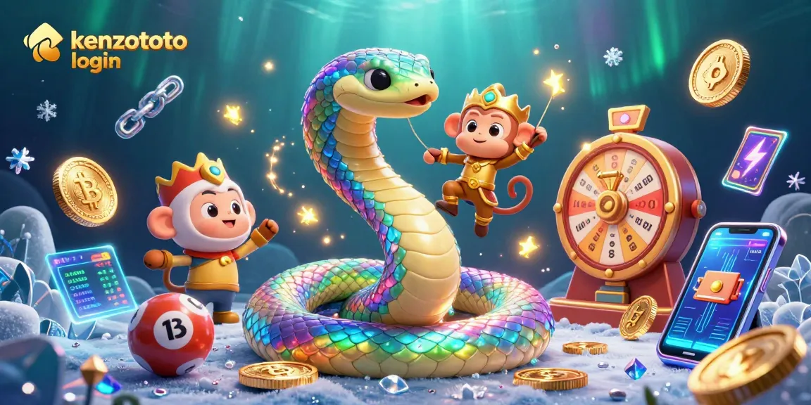 Experience seamless gameplay with kenzototo login, featuring colorful lottery elements and vibrant characters.