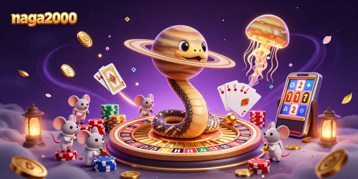 Taruhan pada permainan slot naga2000 dengan karakter unik dan elemen permainan penuh warna.