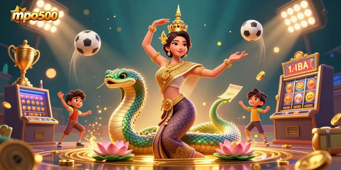Experience the excitement of mpo500 casino with dynamic visuals and vibrant elements featuring slot games.