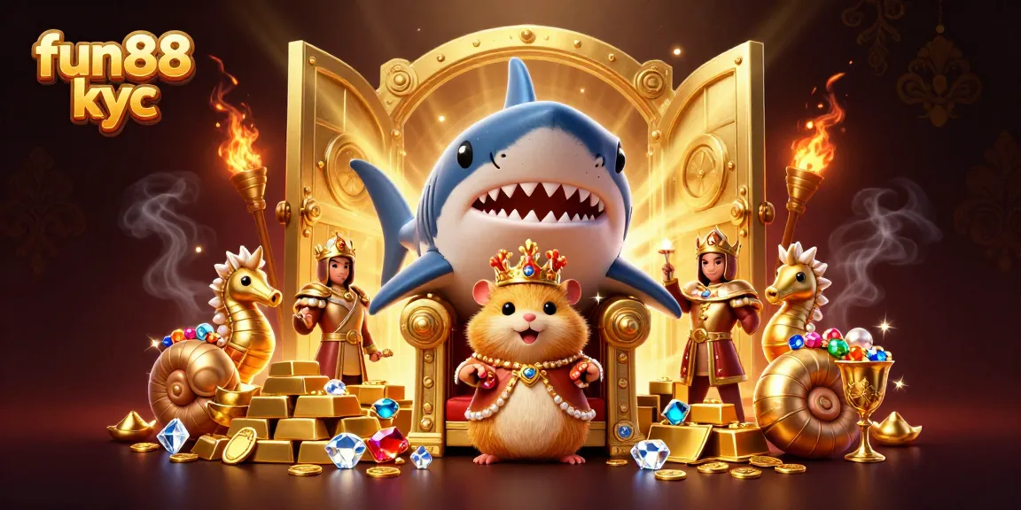 Tham gia vào casino fun88 kyc với khung cảnh hoàng gia và vàng ngọc lấp lánh.