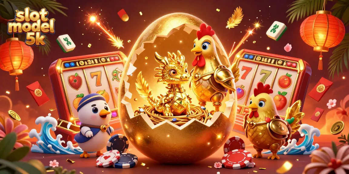 Spin the slots and unleash winnings with the slot modal 5k in this vibrant casino scene.
