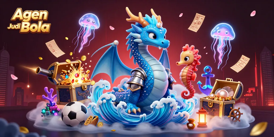Engage in thrilling sports betting with Agen Judi Bola, featuring dynamic characters and vibrant gaming elements.