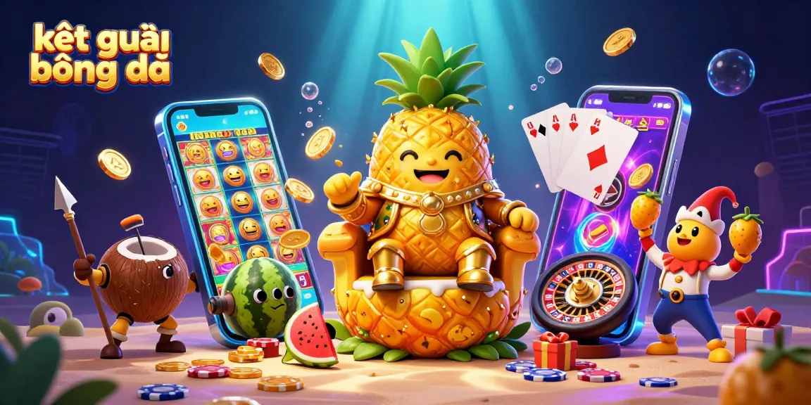 Experience quick results of kết quả bóng đá in a vibrant 3D casino-themed world with engaging characters.