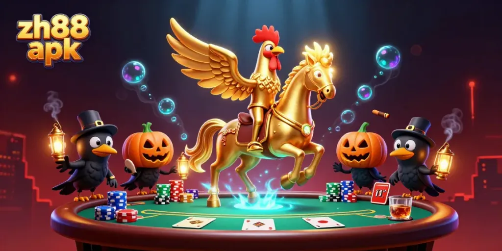 Engage with the z88 apk in a lively casino scene featuring dynamic characters and games.