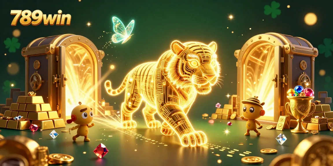 Experience the thrill of 789win with golden treasures illuminating the digital casino landscape.