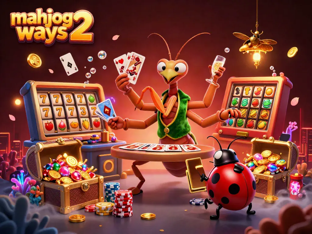 Experience thrilling gameplay in mahjong ways 2 with our dynamic and rich casino illustration.