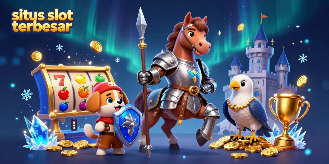 Rasakan slot terbesar dengan gambar menarik dari permainan situs slot terbesar dan elemen kasino lainnya.