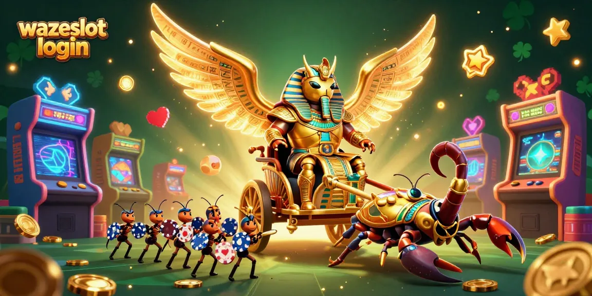 Engage in winning strategies with WAZESLOT login in an immersive casino environment.