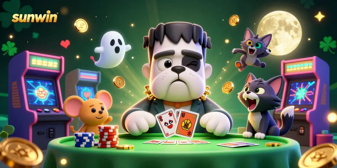 Experience thrilling gameplay at Sunwin's vibrant online casino featuring immersive 3D characters and gaming elements.
