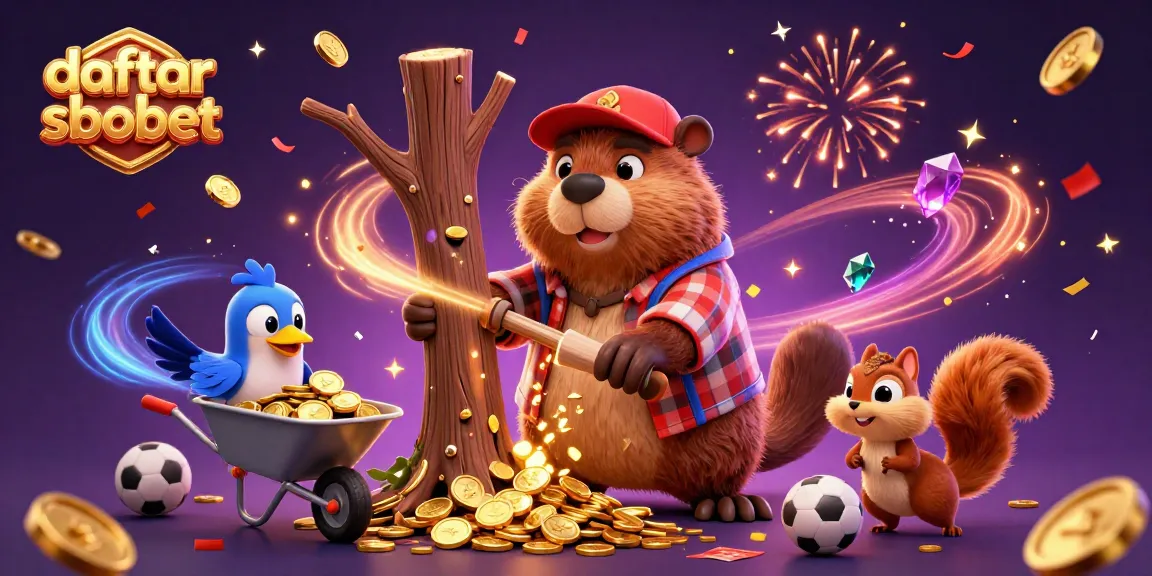 Experience daftar sbobet actions featuring vibrant characters amidst sports betting excitement.