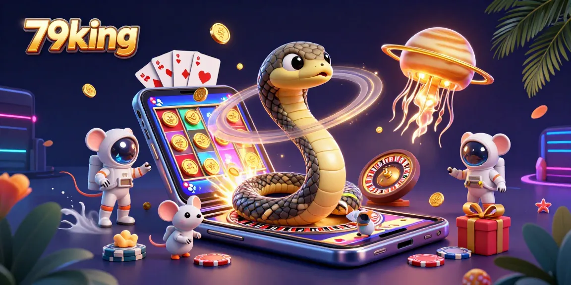 79king showcases a vibrant casino scene with astronaut mice betting on a roulette wheel, emphasizing excitement and immersive gameplay.