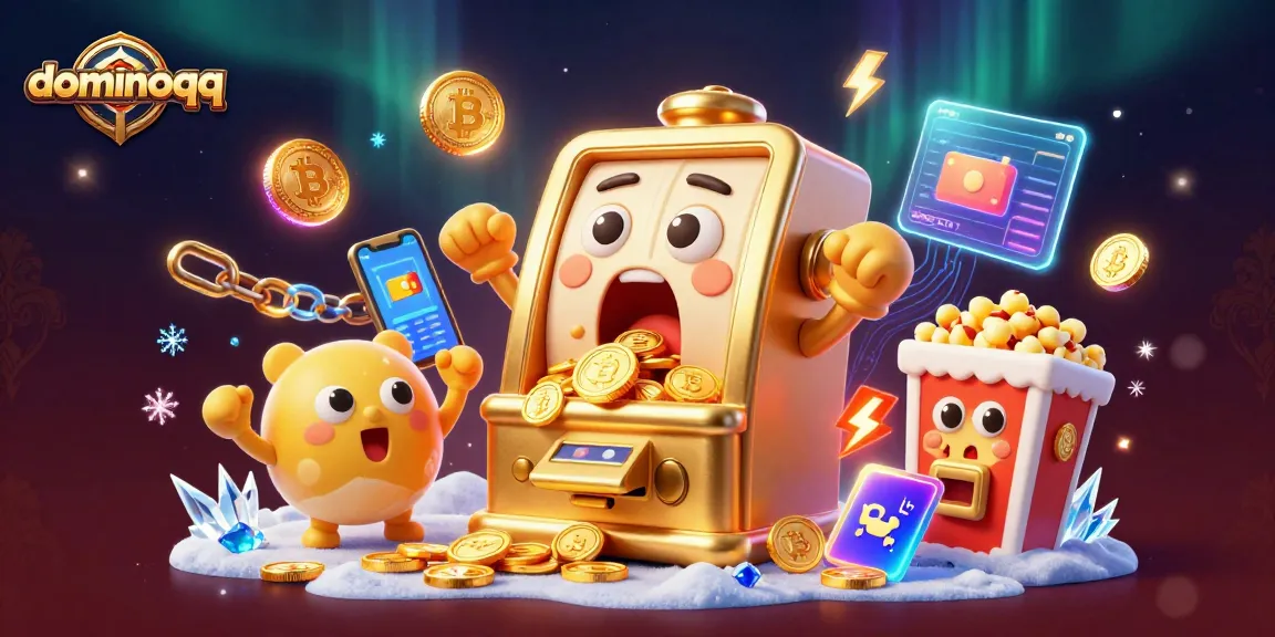 Experience thrilling gameplay with dominoqq as slot machines and cryptocurrency elements collide.
