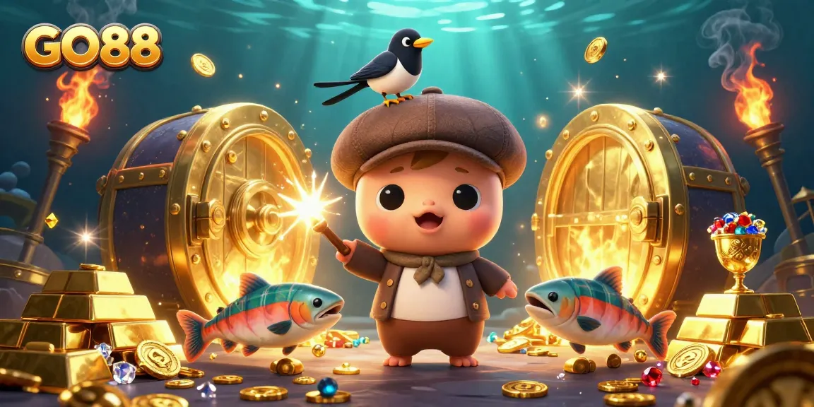 Play exciting casino games at GO88 with golden treasures and captivating characters.