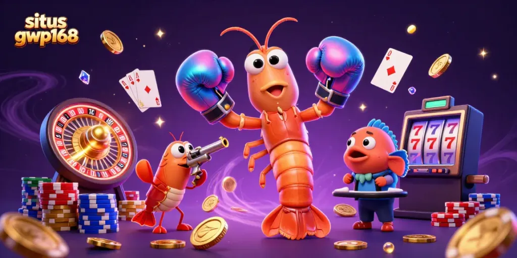 Menangkan jackpot di situs gwp168 dengan ilustrasi kasino yang menarik.