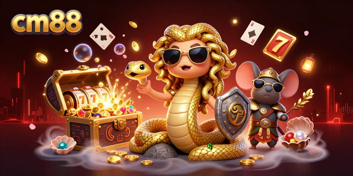 Experience exciting gameplay at cm88 with vibrant slots, lucky charms, and rich casino elements.