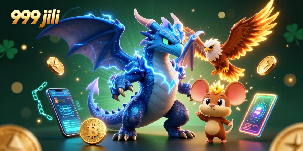 Engage in thrilling gameplay at 999 jili with vibrant 3D casino elements and electrifying characters.