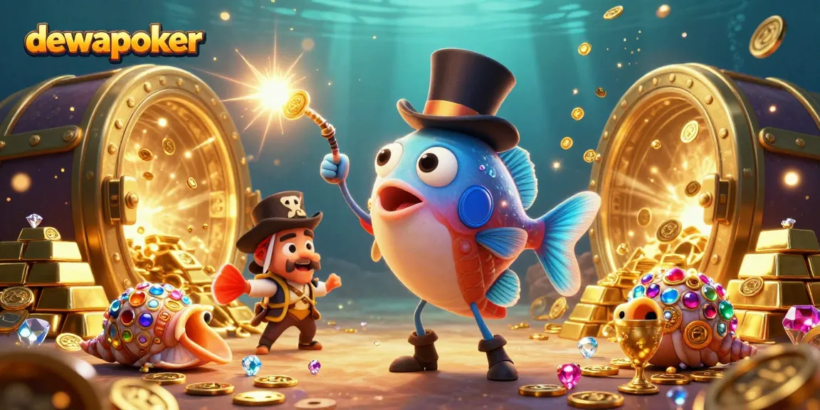 Dewapoker menghadirkan keseruan dengan ikan pemancing 3D dan karakter anggun dalam suasana kasino yang glamor.