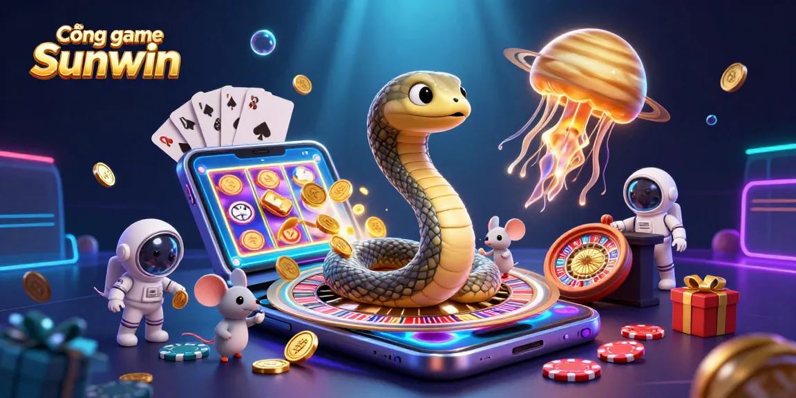 Cổng game Sunwin offers vibrant gameplay as bets are placed on a cosmic roulette wheel.