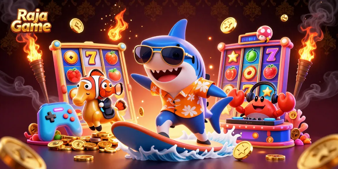 Raja Game brings excitement with vibrant characters and casino elements for an immersive gaming experience.