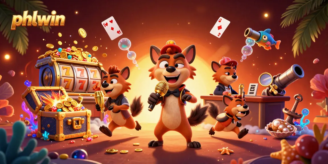 Experience the excitement of phlwin casino with hyenas hosting comedy while showcasing slot games.