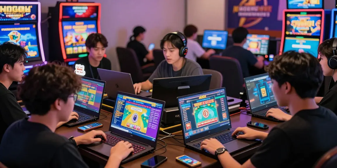 Engaging ngamenjitu online gaming scene with players immersed in vibrant games and interactive elements.